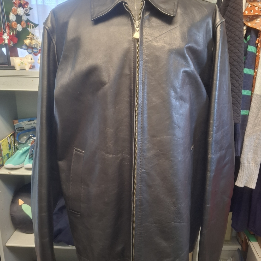 Wilsons Leather Men's Classic Black Jacket